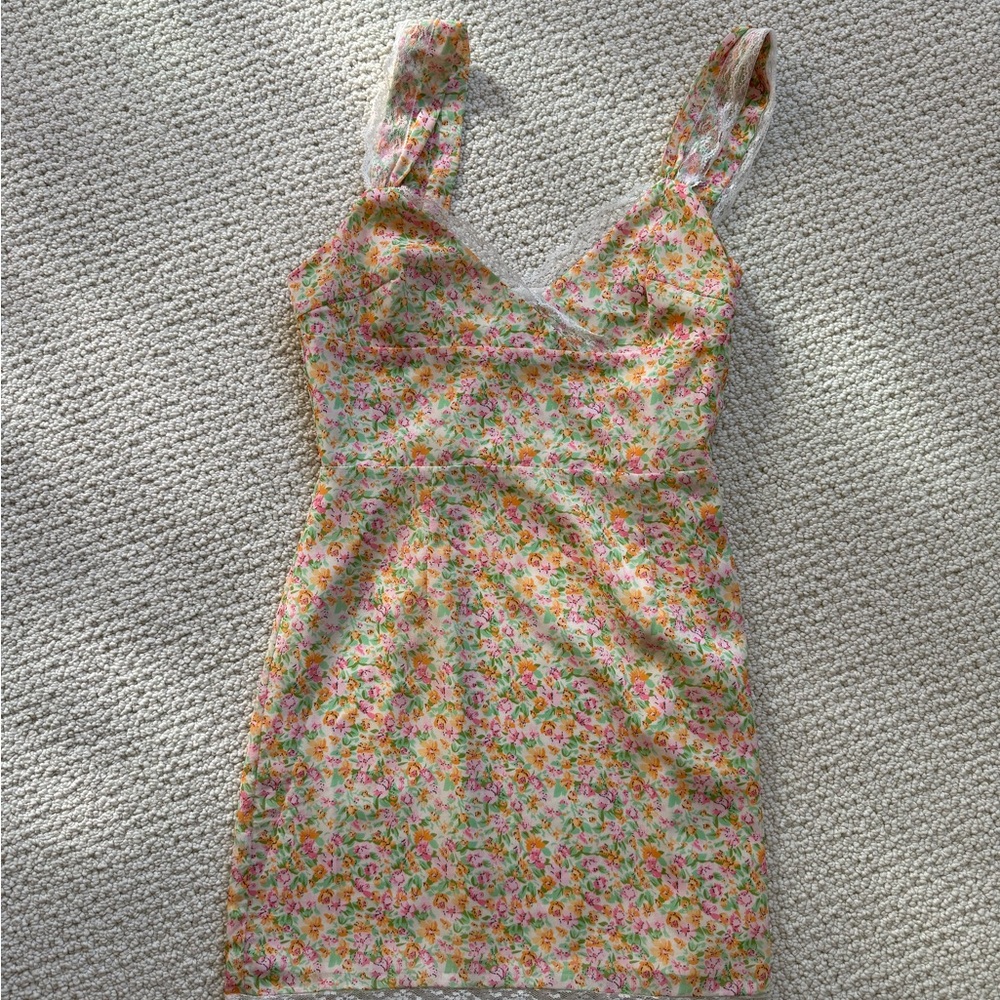 Floral Mini Dress